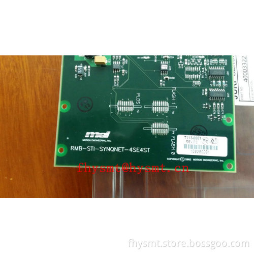 SMT PCB Card JUKI 40003322 SYNQNET RMB Unit Original new